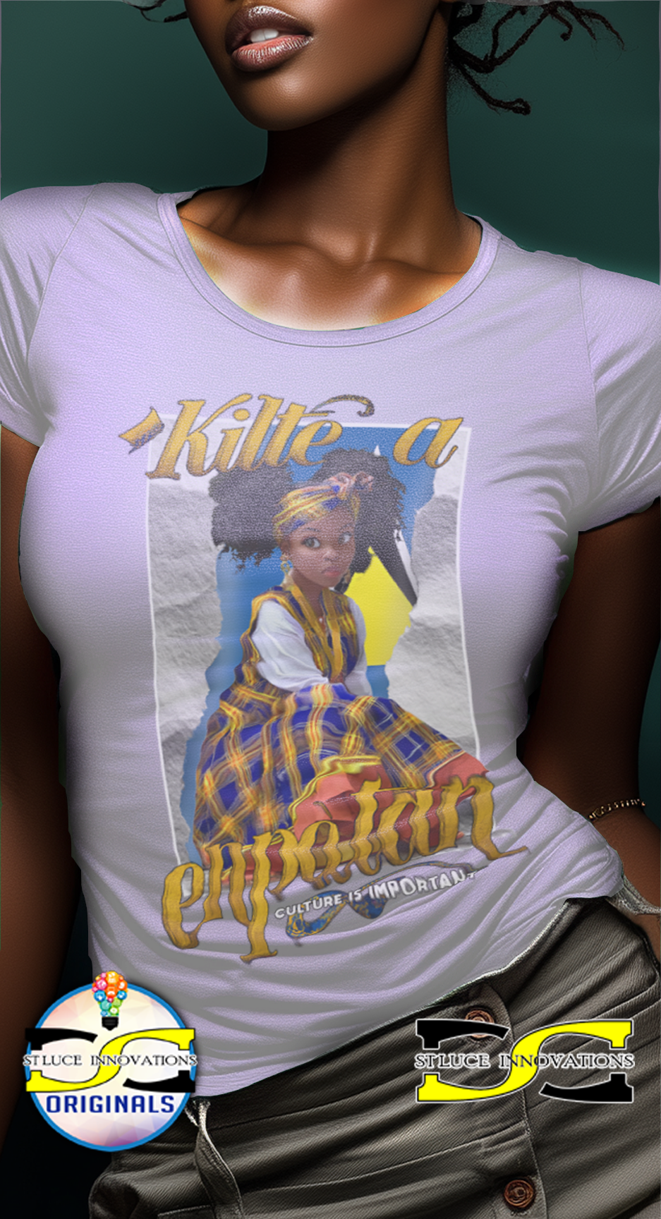 "Kilté Enpòtan" Culture is Important T-shirt