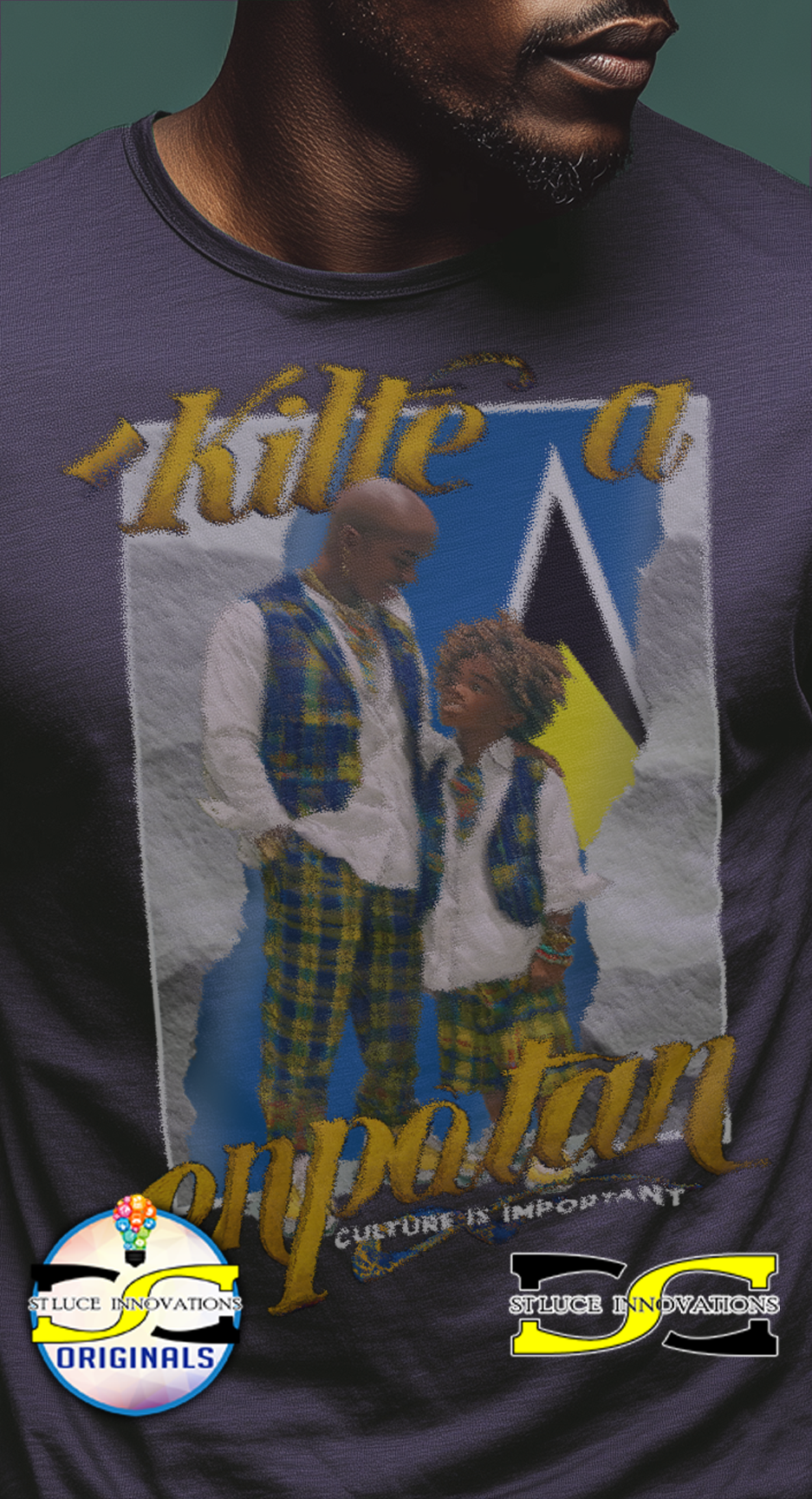 "Kilté Enpòtan" Culture is Important T-shirt