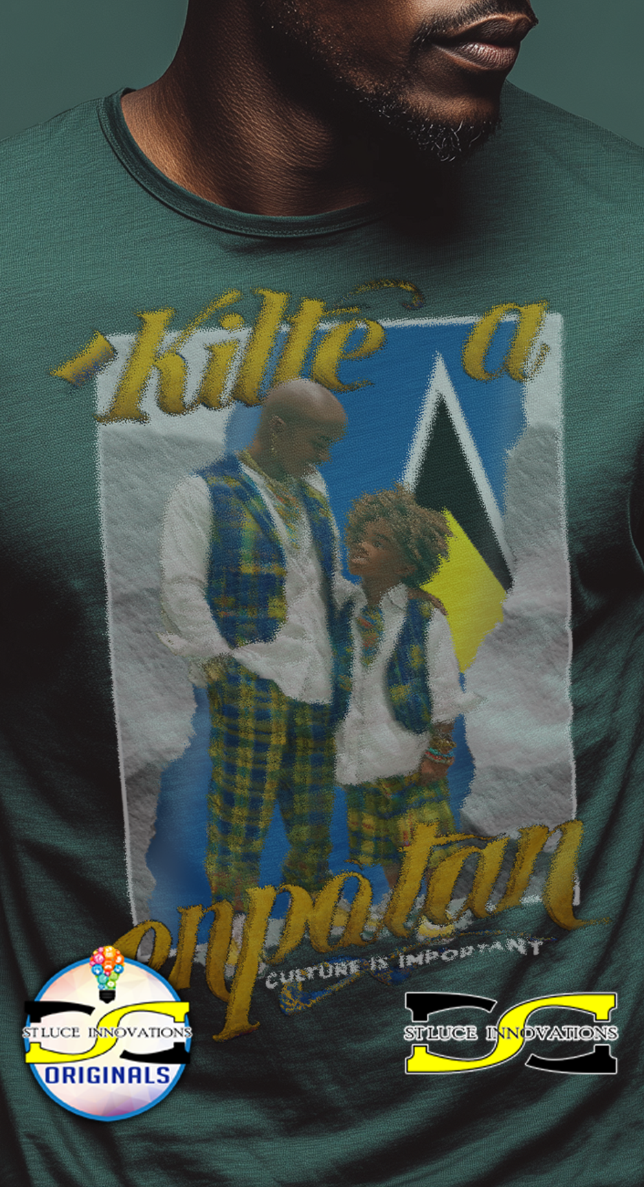 "Kilté Enpòtan" Culture is Important T-shirt