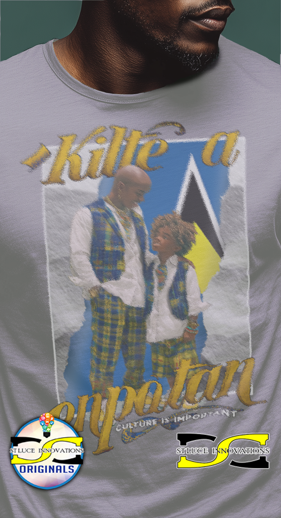 "Kilté Enpòtan" Culture is Important T-shirt