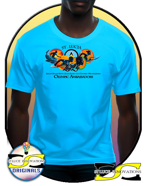 St Lucia Olympic Ambassadors Graphic T-Shirt