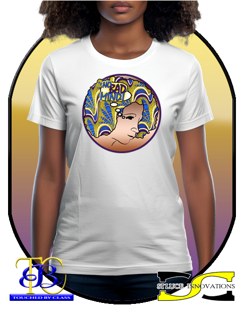 No Bad Mind African Print T Shirt