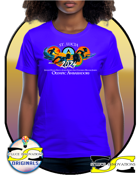 St Lucia Olympic Ambassadors Graphic T-Shirt
