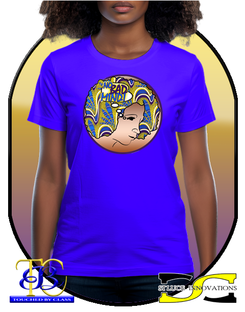 No Bad Mind African Print T Shirt